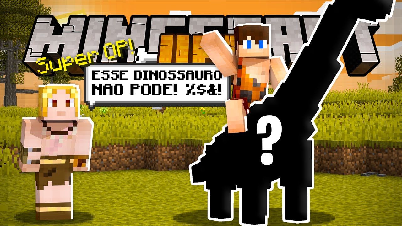 DOMEI O DINOSSAURO PROIBIDO PRA LUTAR kk - Minecraft UFC Primal #7