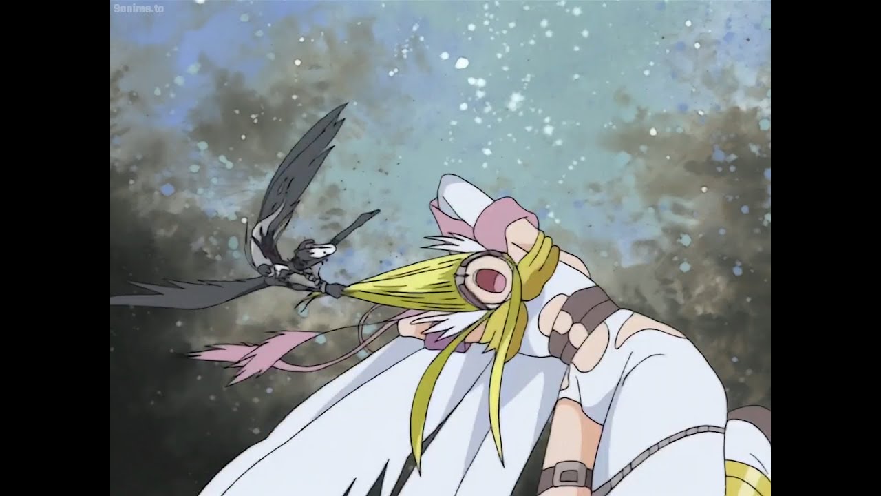 デジモンアドベンチャー エンジェウーモン キャットファイト