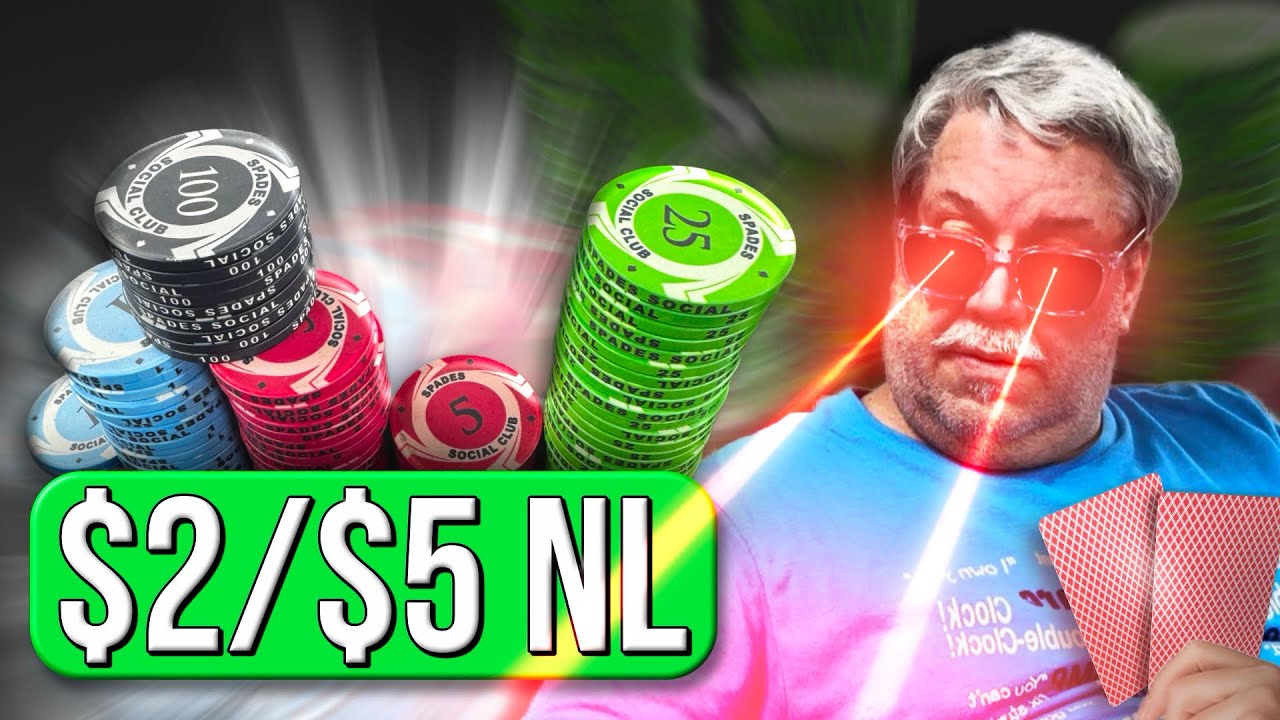 CRAZY HOLMES STRIKES AGAIN!  $2/$5 NL Session At Spades, Poker Vlog Episode 7