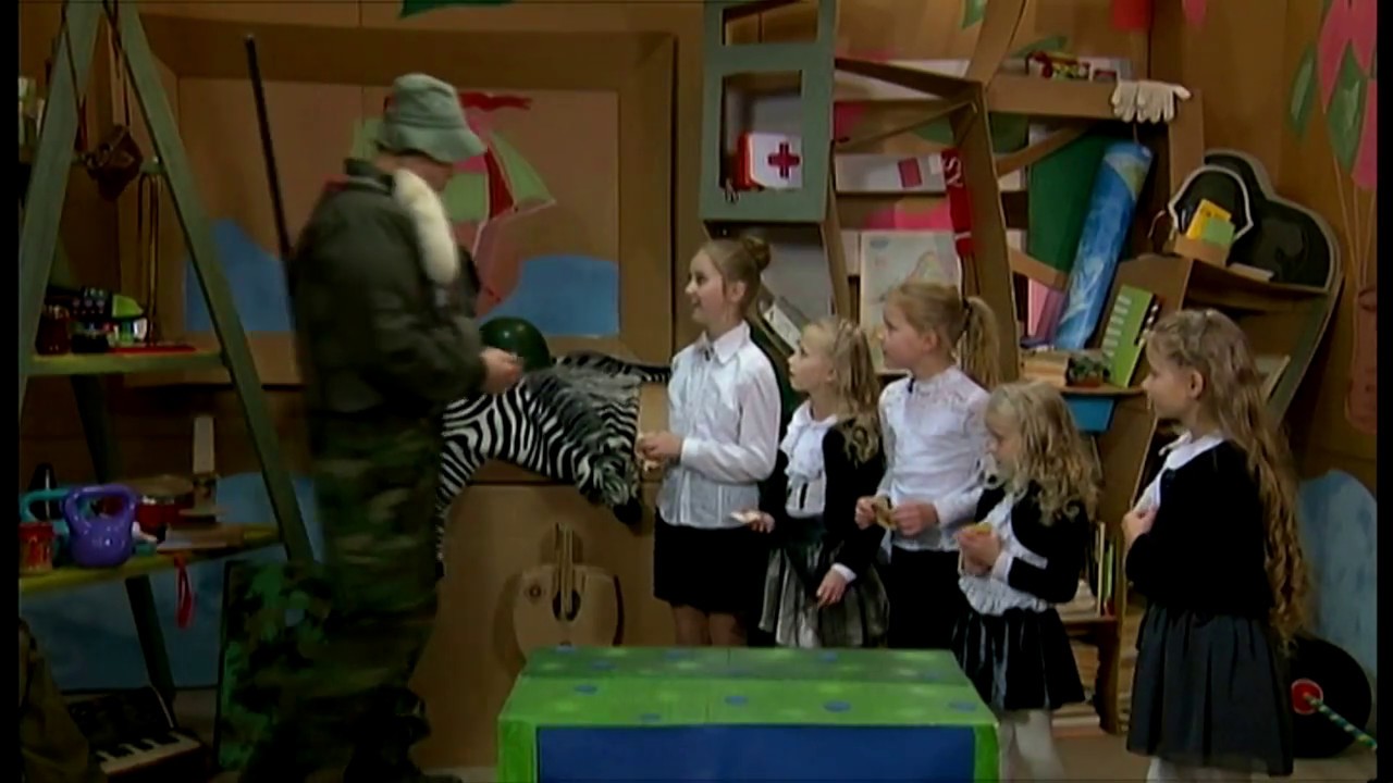 Siguldas bērnu vokālā grupa Zibsnis LTV pārraidē 