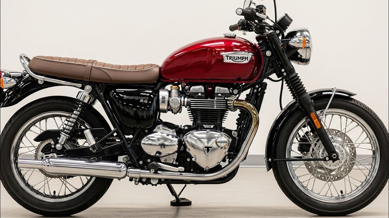 2026 Triumph Bonneville 350 Launched! Market Shocked by This Retro Beast!