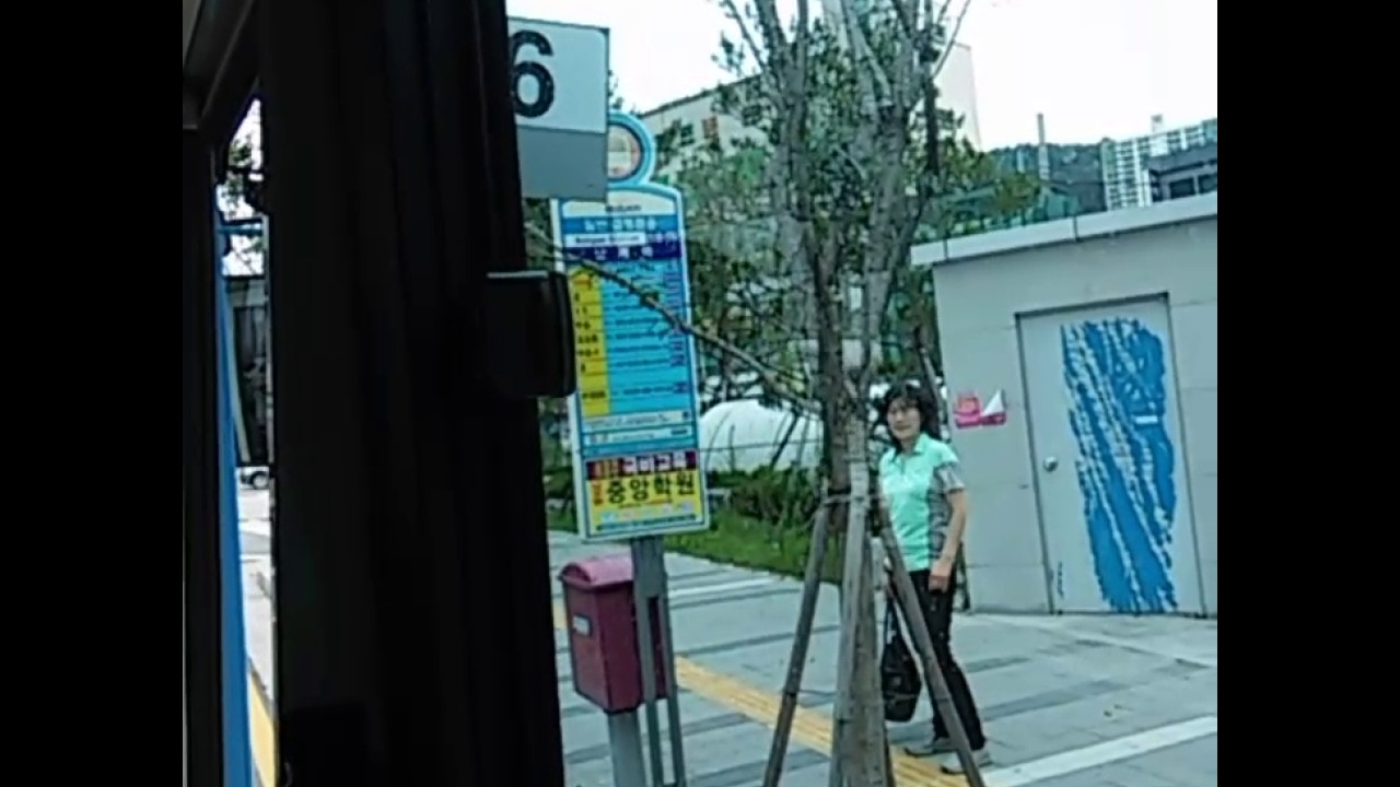 부산 시내버스 96번 동진여객 2357호 주행영상