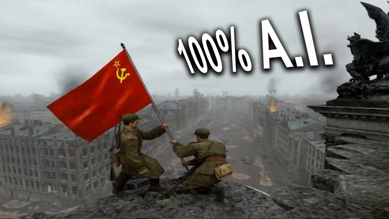History as PS1 Games (A.I. Video)