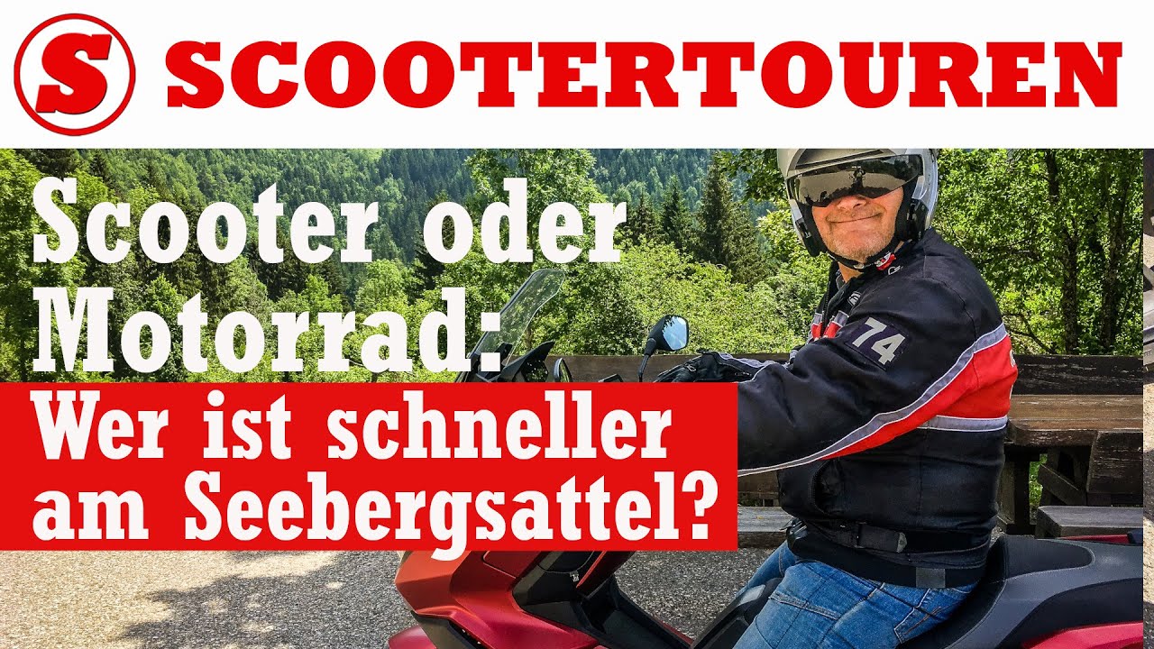 Wer ist schneller? | Honda ADV 350 Scooter | Beta Alp 200 Enduro | Seebergsattel Kärnten