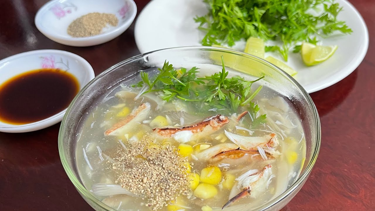 របៀបធ្វើ ស៊ុបក្តាម ដ៏មានរសជាតិឈ្ងុយឆ្ងាញ់ ហើយសំខាន់ជួយប៉ូវកំលាំងទៀត || How to make tasty Crab Soup