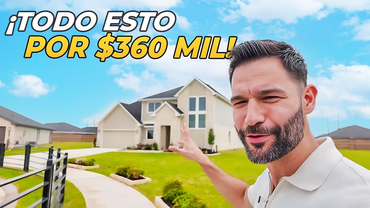 ¿Buscas Casa MODERNA en Houston Texas? ¡Alucinante Casa por $360 Mil en Houston Texas!