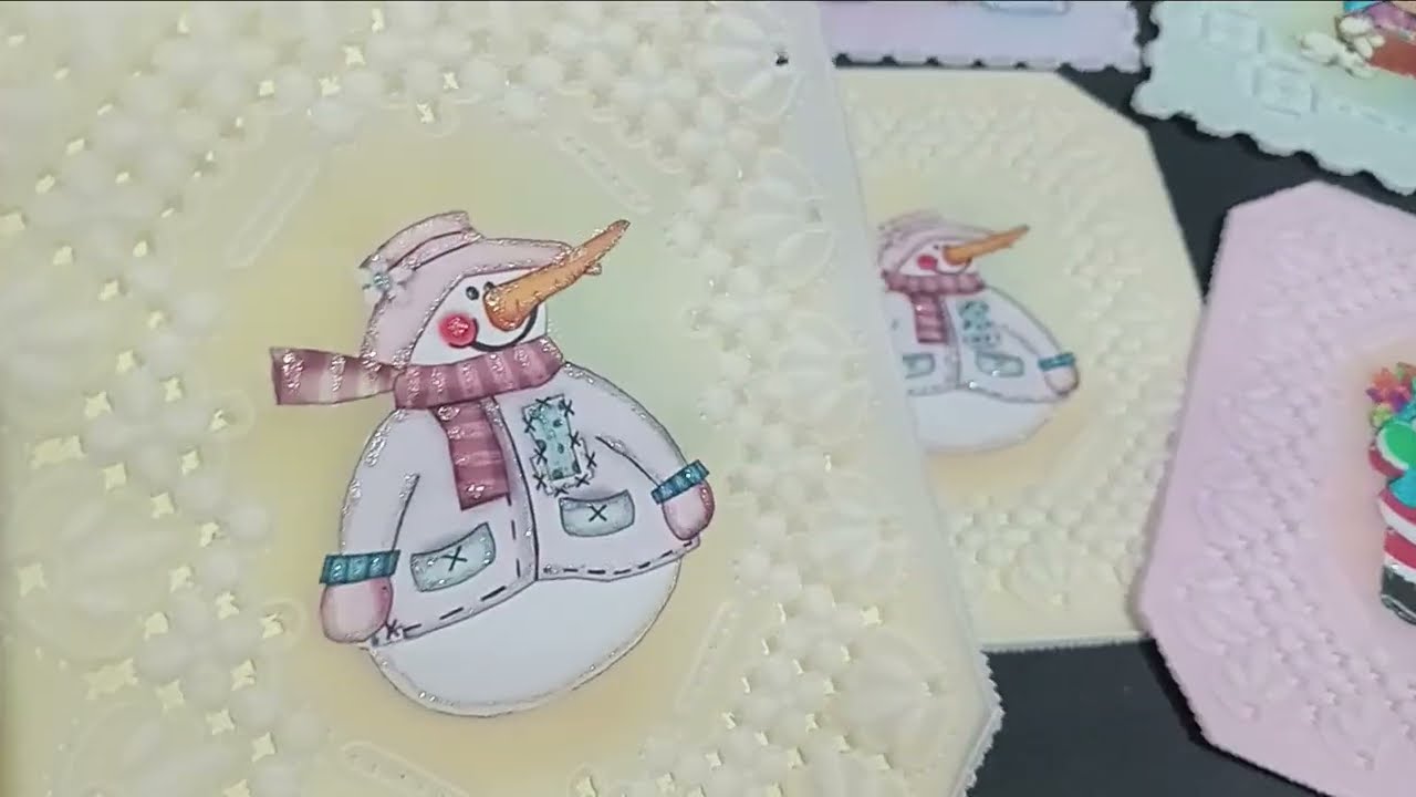 Cartões de Natal de  Papel Vegetal