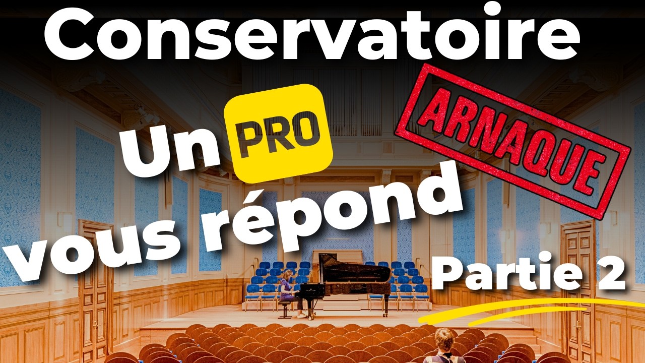 Le CONSERVATOIRE détruit-il la CRÉATIVITÉ des musiciens ? (Un élève du CNSM réagit !) 🎹