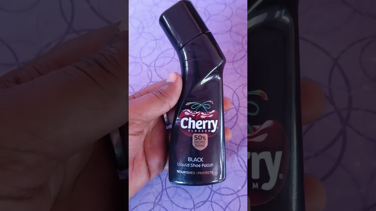CHERRY BLOSSOM LIQUID SHOE POLISH | #shoepolish #shoe #ajabgajabunboxing #shortvideo #unboxing