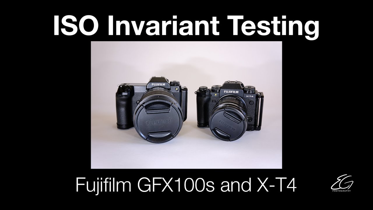 ISO Invariant Testing, Fujifilm GFX100S and X-T4