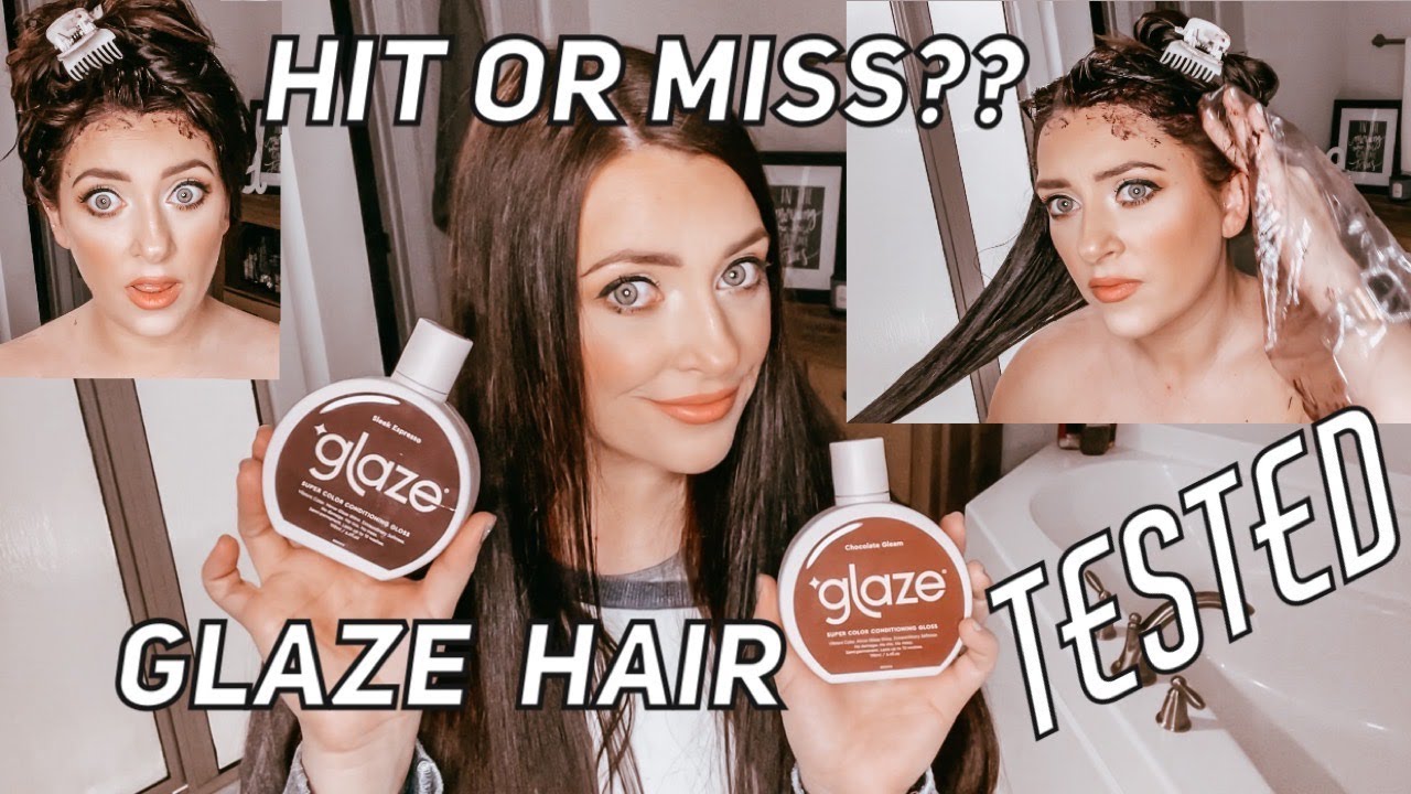 TESTING GLAZE HAIR COLOR CONDITIONING GLOSS- HONEST FIRST IMPRESSION