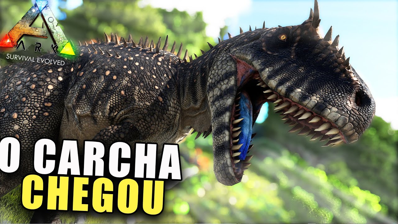 ANÁLISE do Carcharodontosaurus, NOVO dinossauro do ARK Survival Evolved