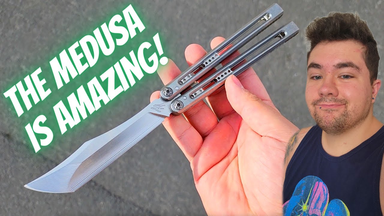 This Balisong Looks And Flips INSANE! Fellowship Blades Medusa V2 Review!
