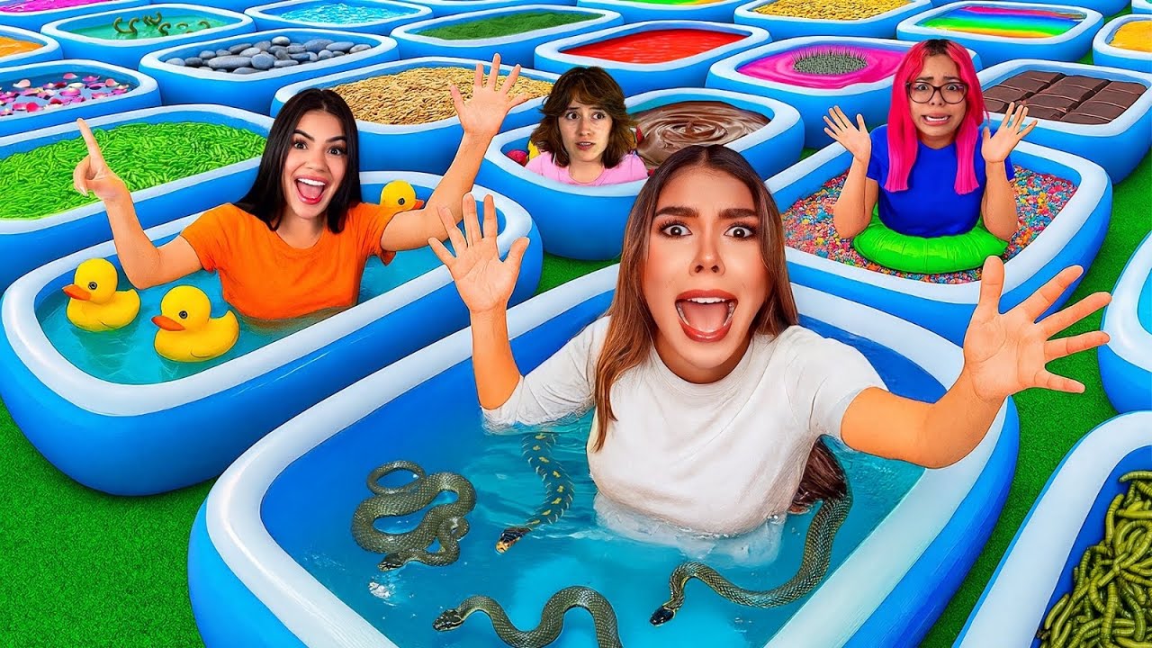 NO CAIGAS EN LA PISCINA INCORRECTA 😱