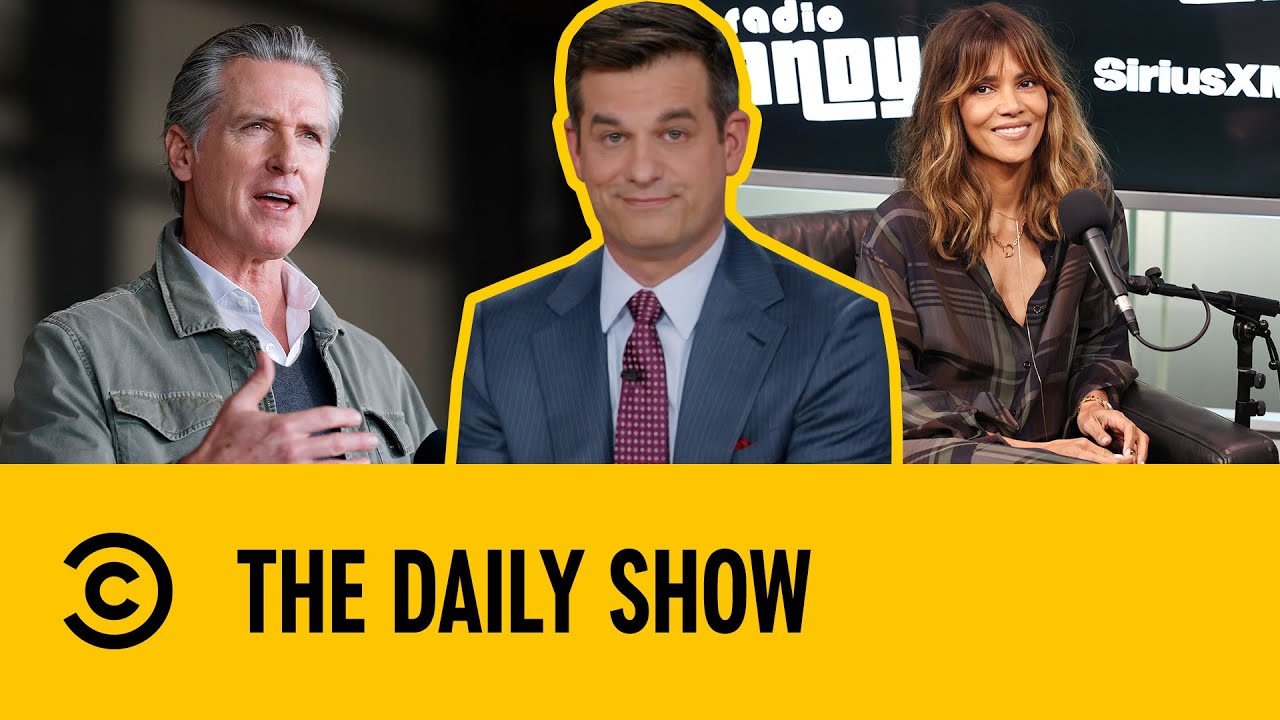 Halle Berry Rips Into Gov. Newsom At New York Times Event | The Daily Show