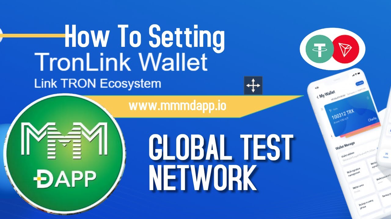 MMMDAPP Tutorial How To Setting Tronlink Wallet