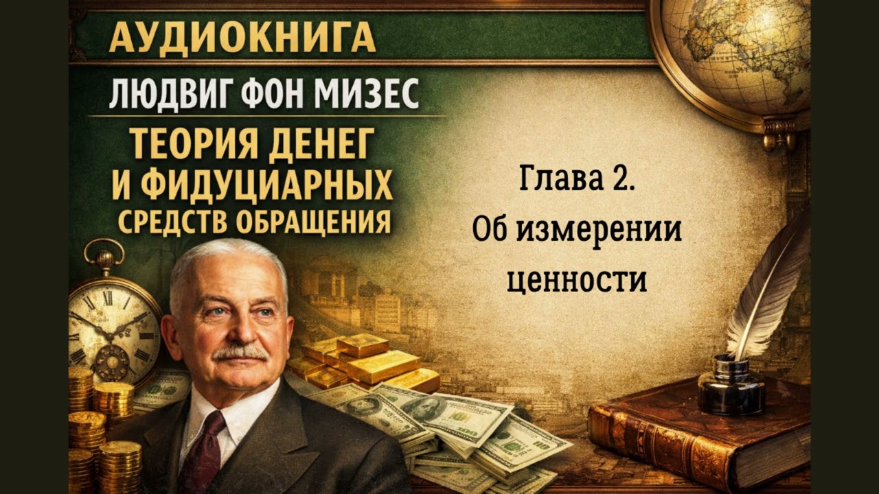 2. Об измерении ценности. Теория денег и фидуциарных средств обращения. Людвиг фон Мизес.