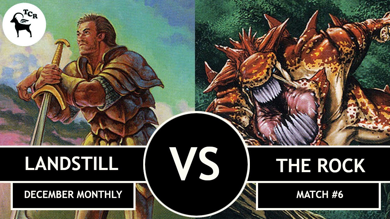 UW Landstill vs The Rock - Premodern Monthly Open December 2021 Match #6