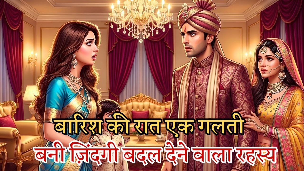बारिश की रात अजनबी से गर्भवती! 5 साल बाद पता चला—बच्चे का पिता बहन का मंगेतर!