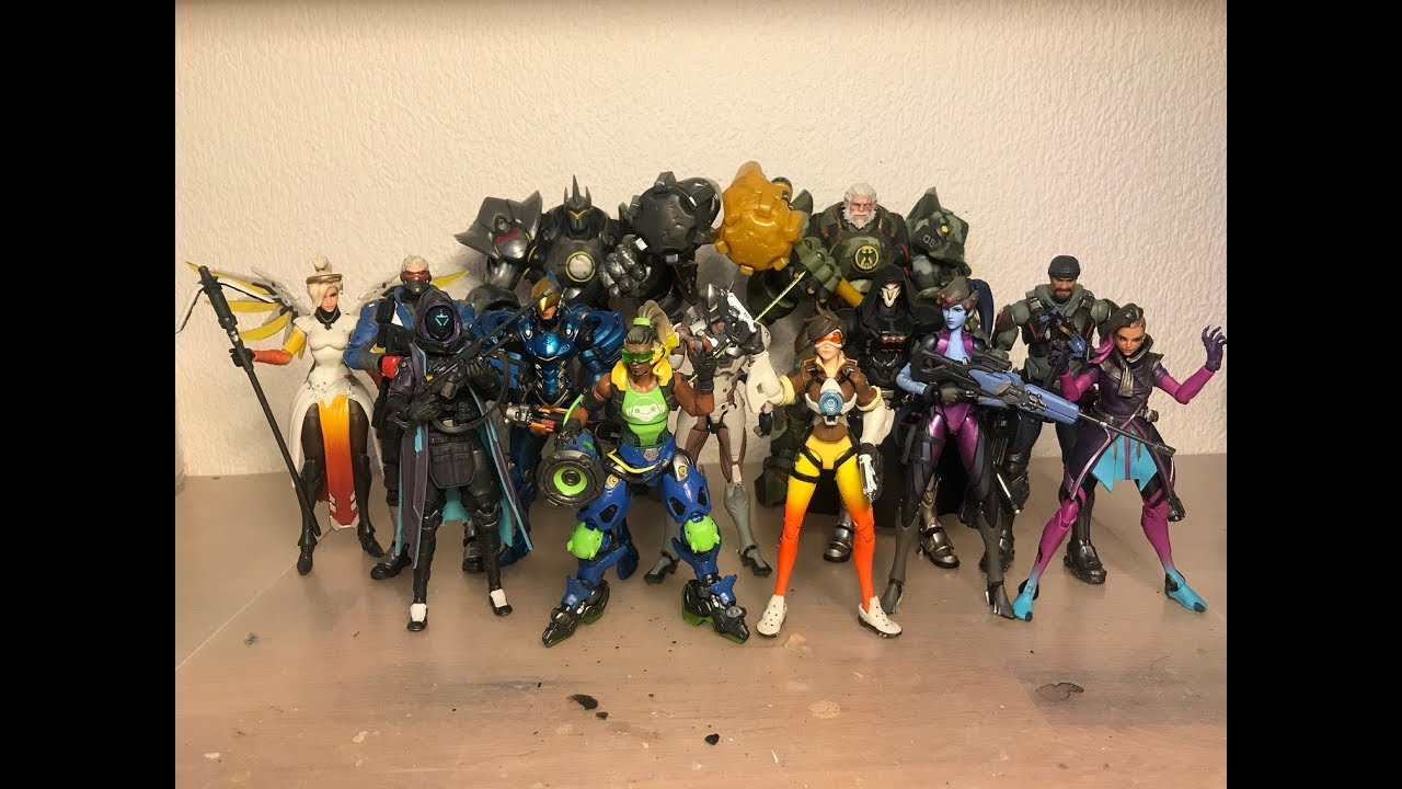 Custom Hasbro Overwatch Repaints, Mods and Fixes