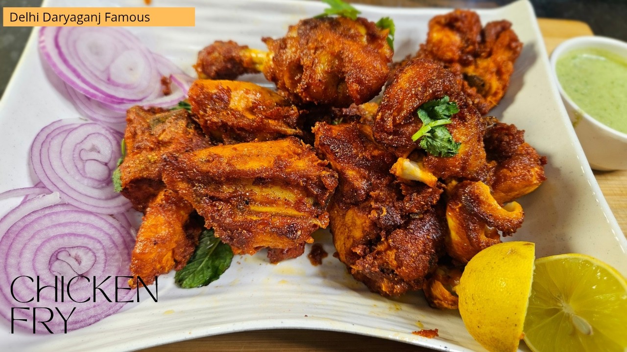 Old Delhi Jama Masjid Style Chicken Fry | Ramzan Special EP-3 | Quick & Easy Chicken Fry at Home