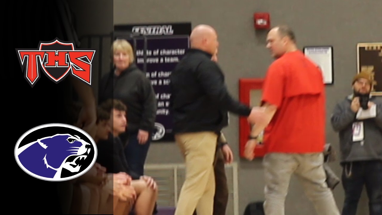 COACH GETS TECH, THEN FAN GETS EJECTED... | Triad vs Breese Central FULL GAME HIGHLIGHTS