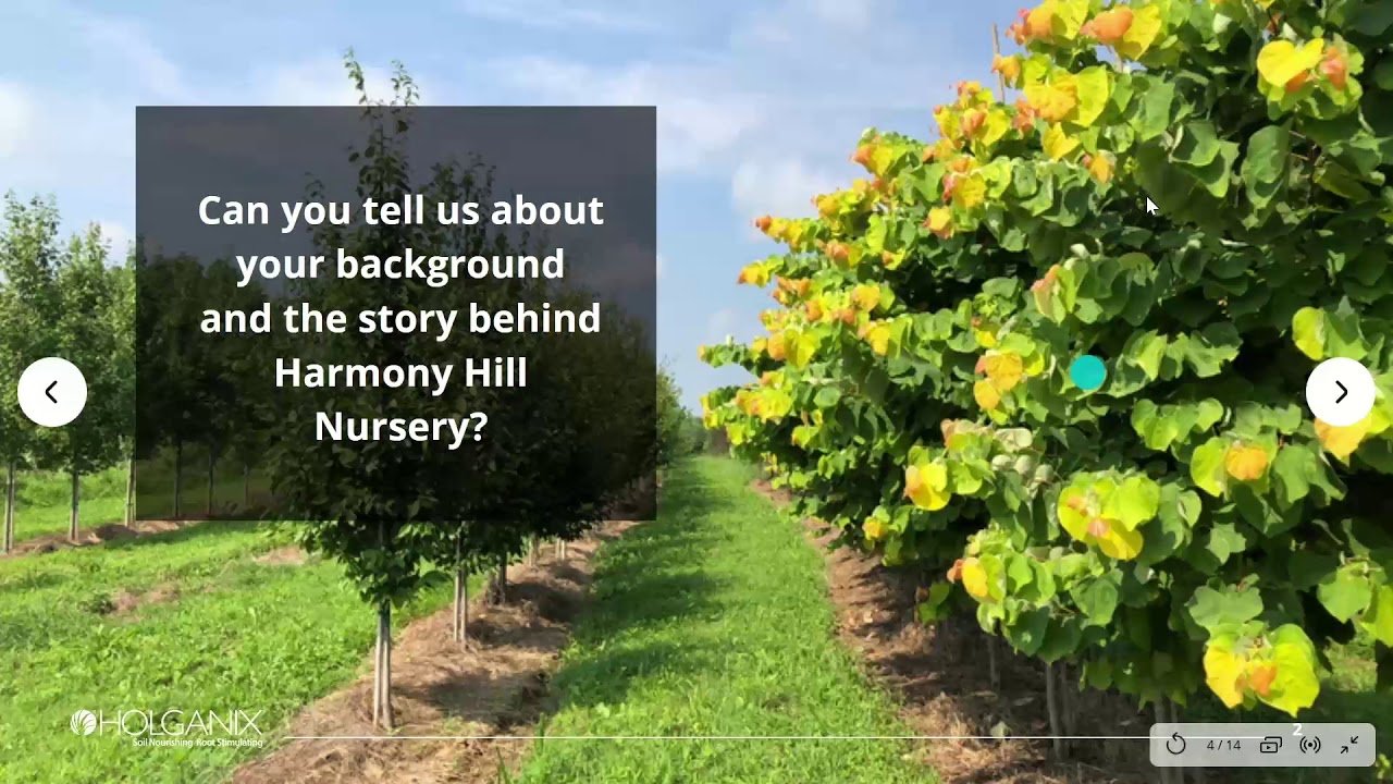Holganix Webinar - Let's Talk Trees: Interview With Arborist, Chris Uhland
