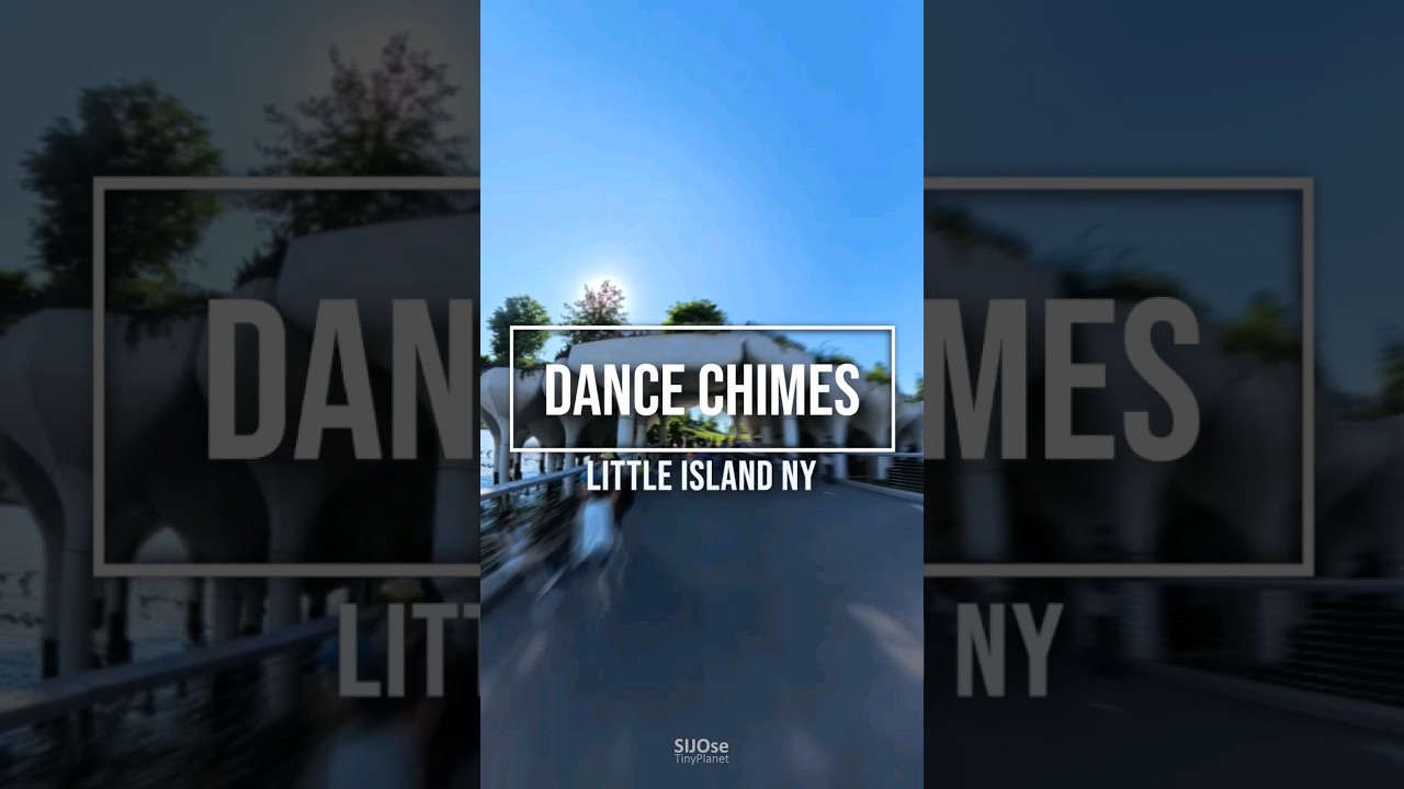 Dance Chimes of Little island Newyork #newyorkcity #newyork #newyorklife #usa #usatrip #us #sijose