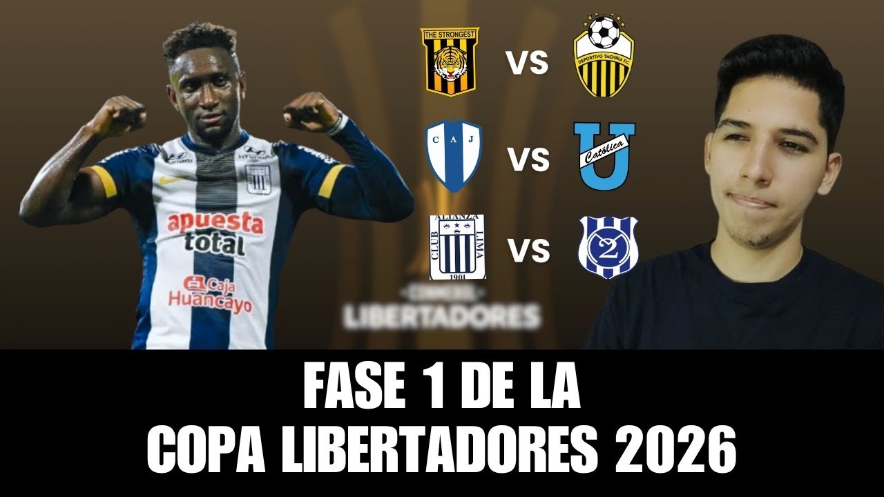 ANALISIS Y PRONÓSTICO DE LA FASE PREVIA 1 DE LA COPA LIBERTADORES 2026