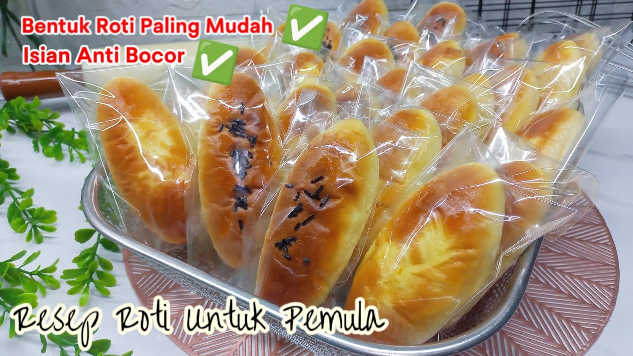 JANGAN DISKIP‼️ PEMULA LANGSUNG BISA BIKIN ROTI‼️
