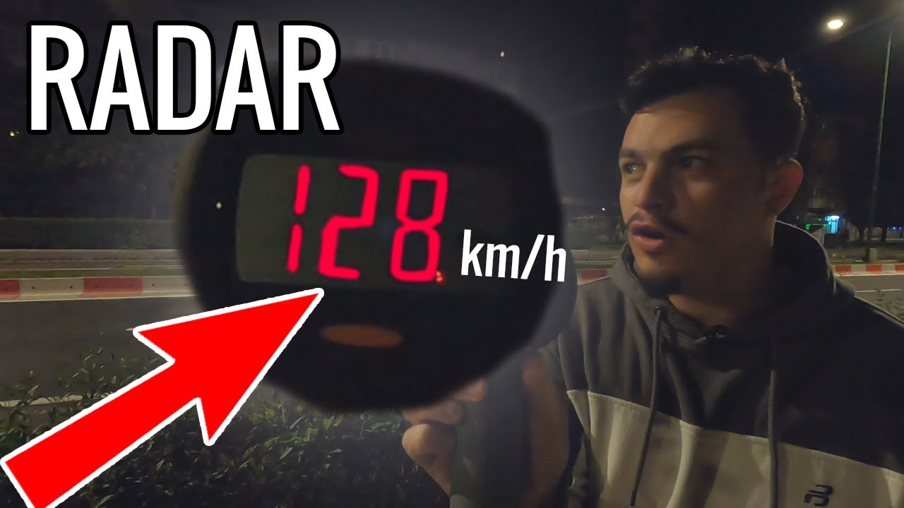 Cu ce viteza se circula in BRASOV ?? ** Test Pistol Radar ** 128 km/h.