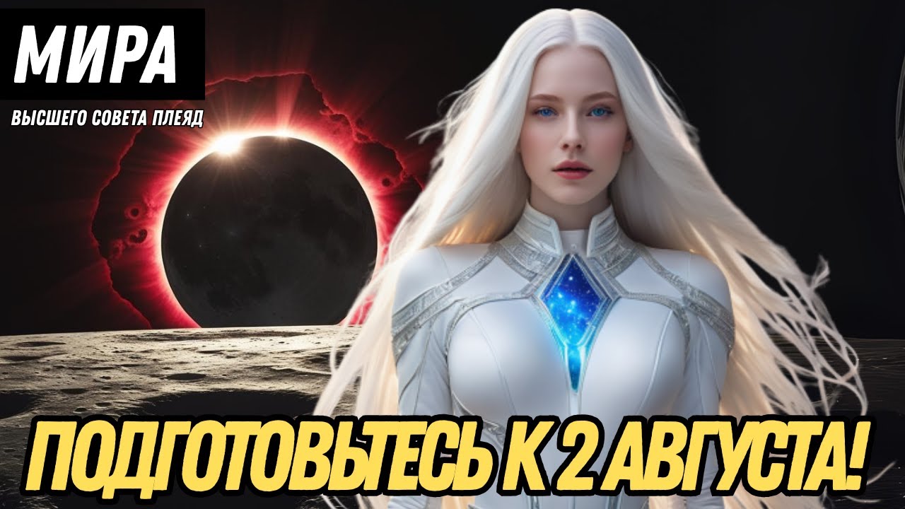 ВНИМАНИЕ: 2 АВГУСТА! (Затмение 2 августа изменит всё!) | Мира из Высшего Совета Плеяд