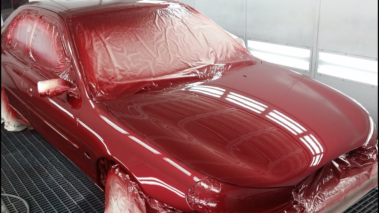 Trabajo de pintura profesional Ford Mondeo
