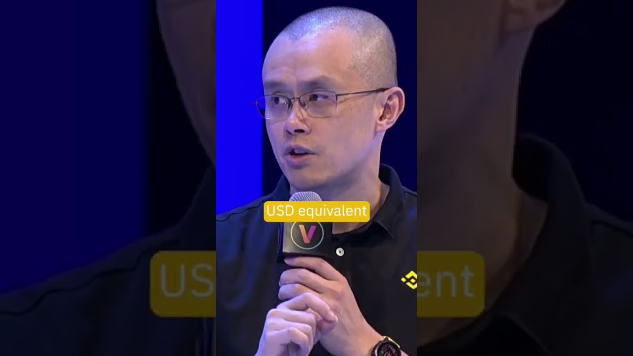 $34 Trillion in 2021. #Binance CEO, CZ talks about trading volume.