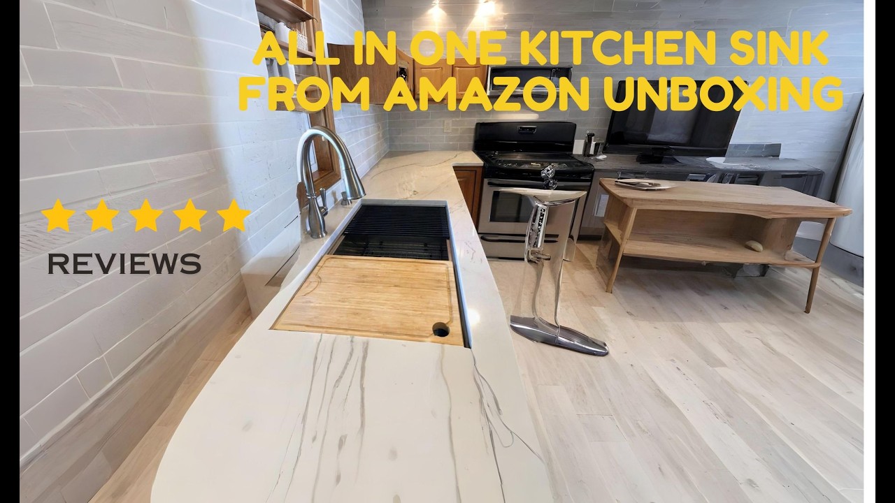 Unboxing all in one kitchen sink from amazon #trending #amazon #viral #amazonfinds
