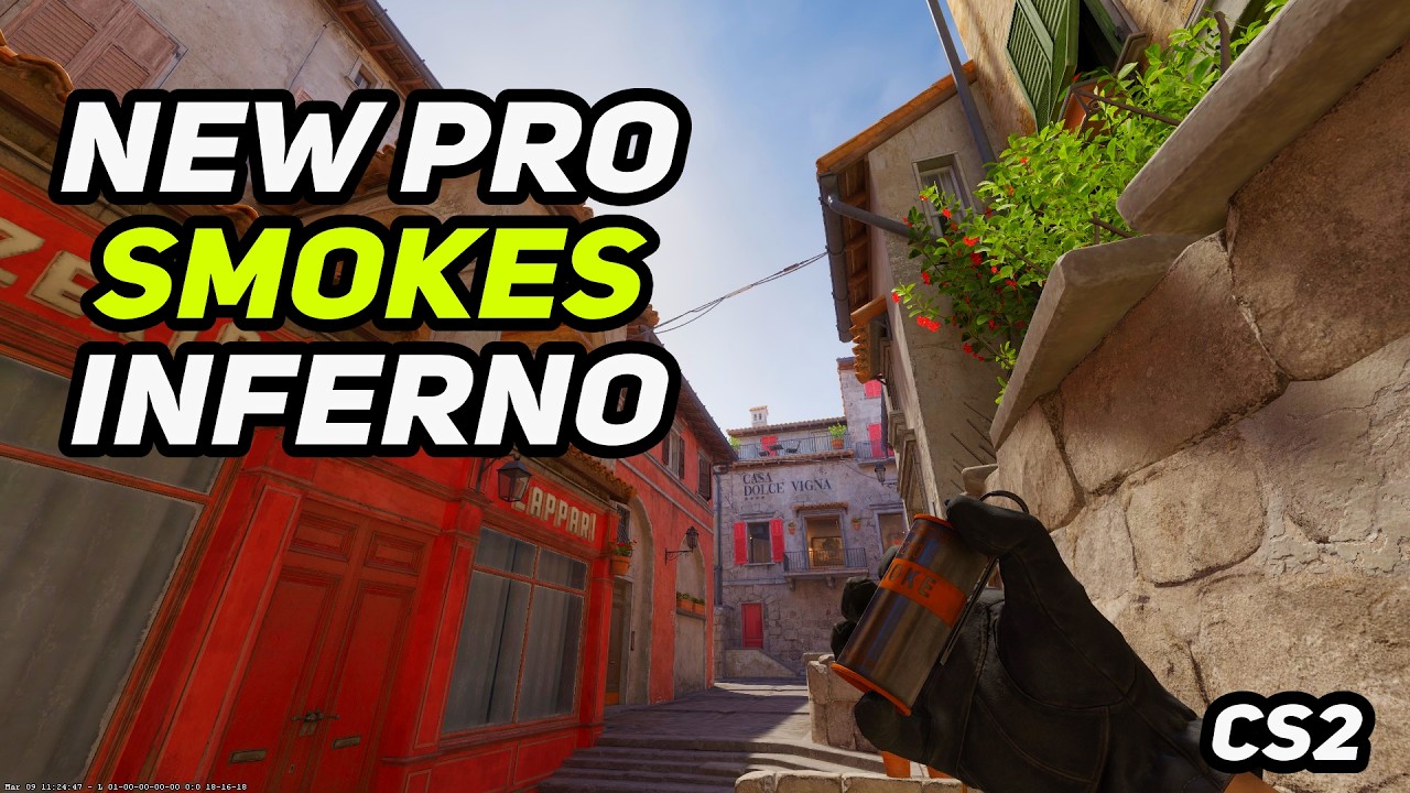 CS2 Inferno - Pro-Level Smokes To Dominate In 2026