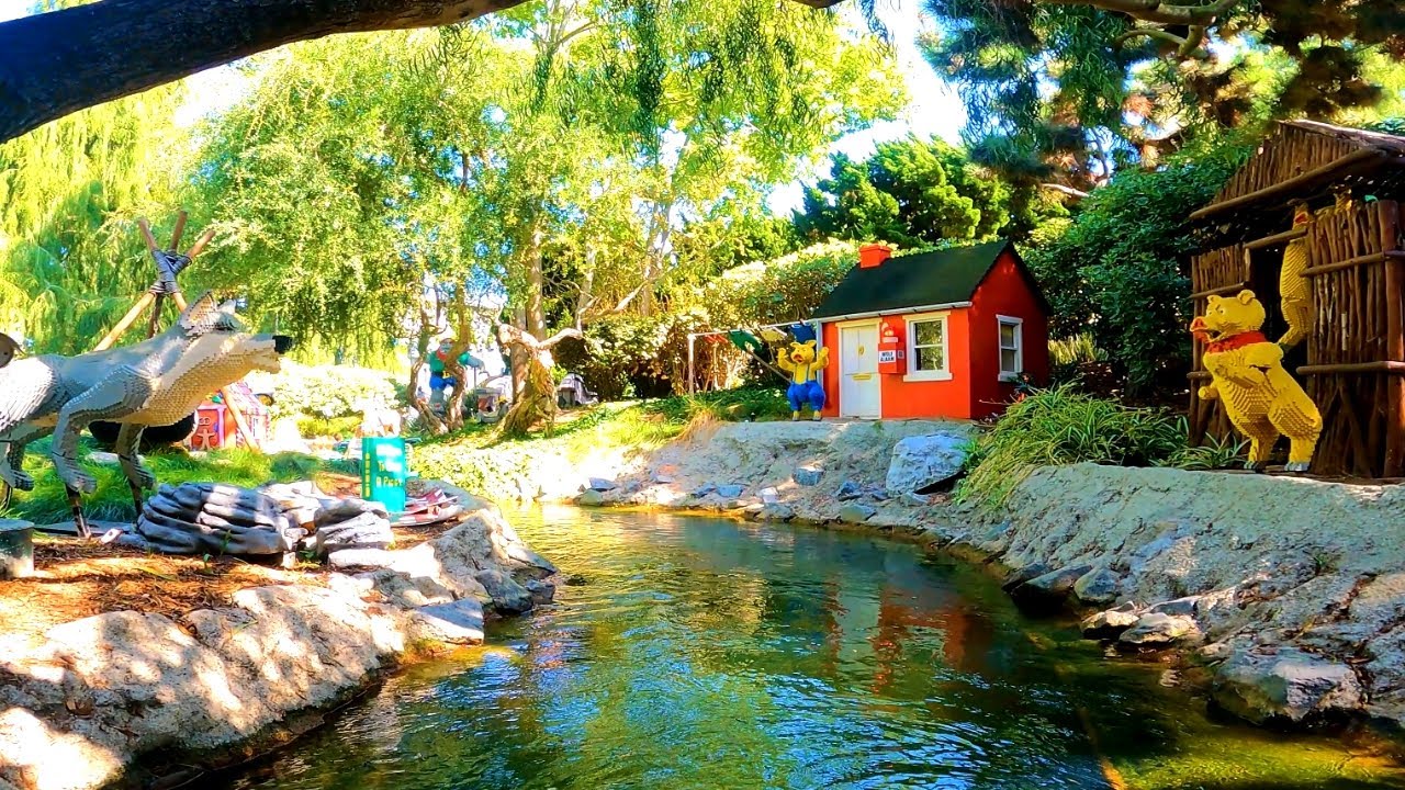 Fairy Tale Brook - Legoland California 4K