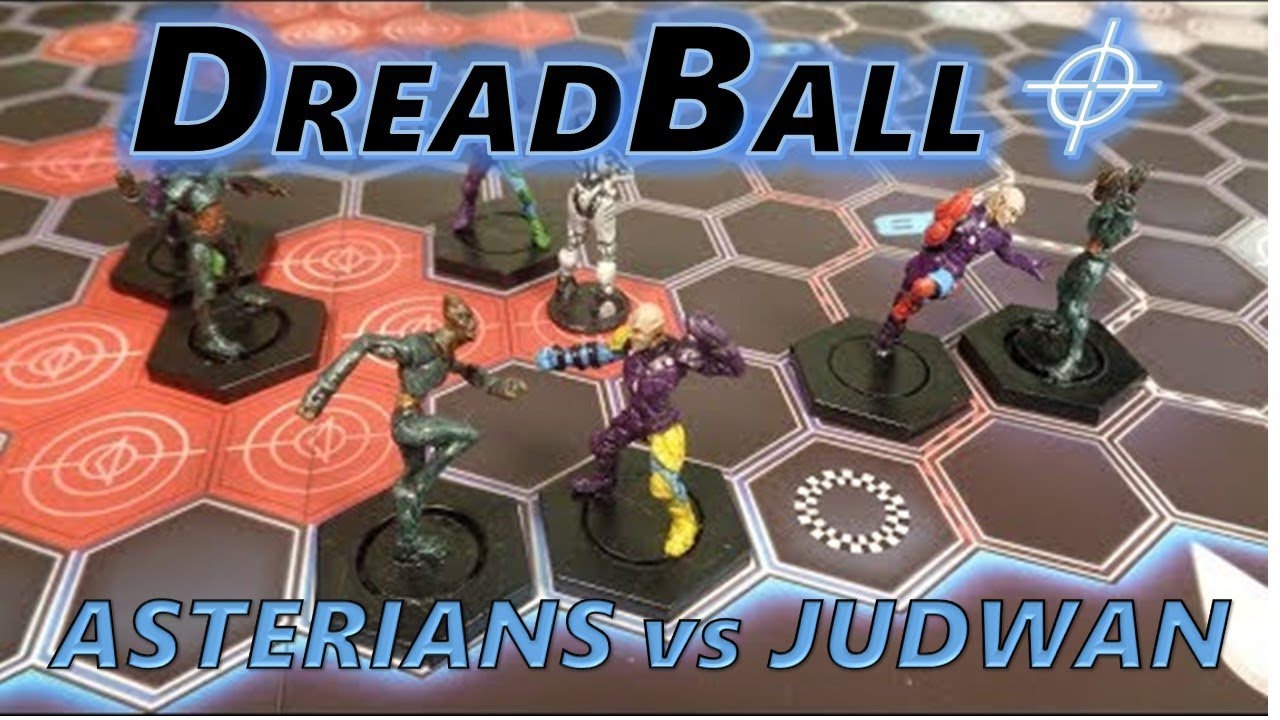 DreadBall v2 Asterians vs Judwan