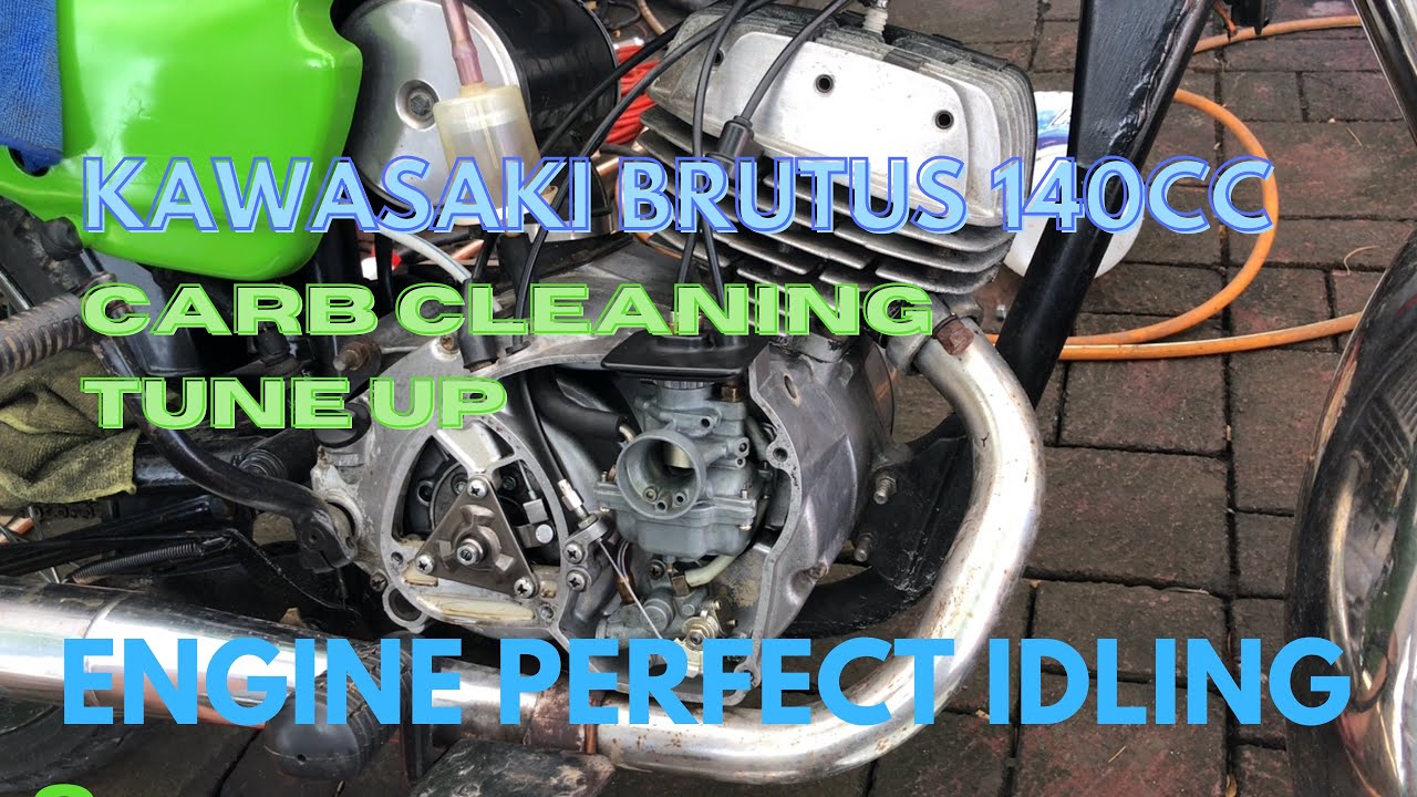 Kawasaki Brutus | Carb Cleaning | Tune up