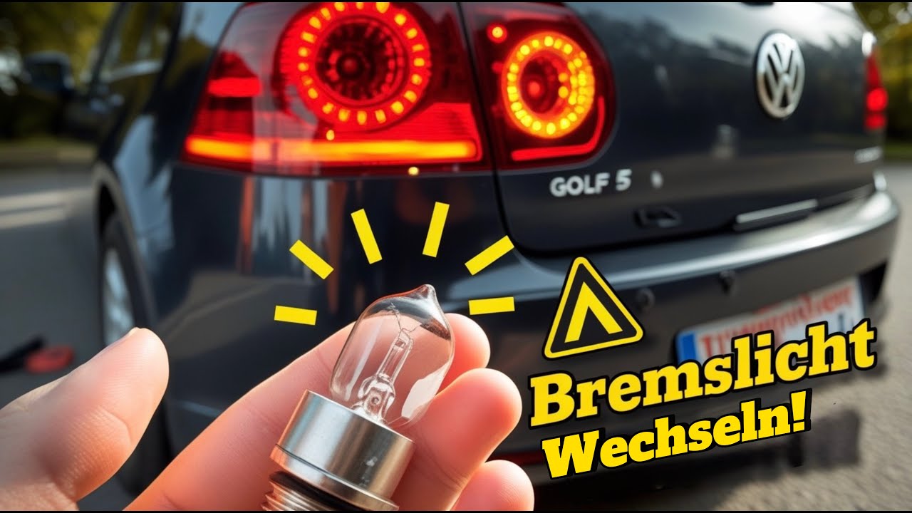 Golf 5 Bremslicht wechseln in 2 Minuten – So einfach geht’s!