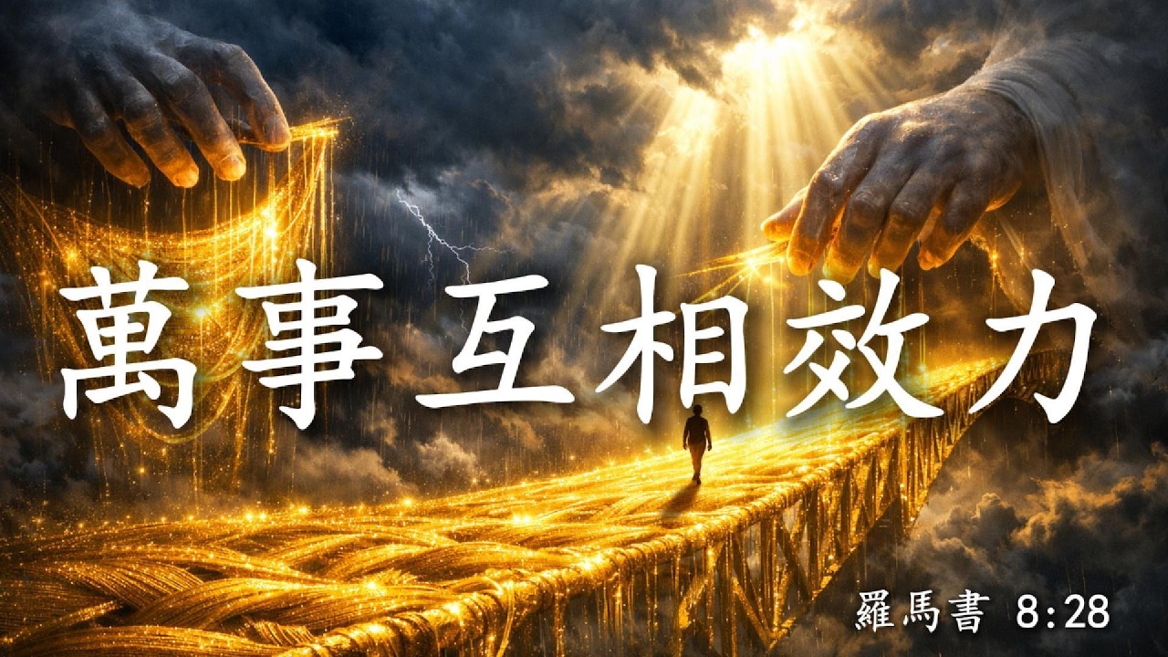 【🎶💗華語原創基督敬拜詩歌】《萬事互相效力》 (羅馬書 8:28) “我們曉得萬事都互相效力，叫愛神的人得益處，就是安祂旨意被召的人。” 上帝正在编织你的故事，苦难是包装恩典的伪装，你的眼泪不会白流