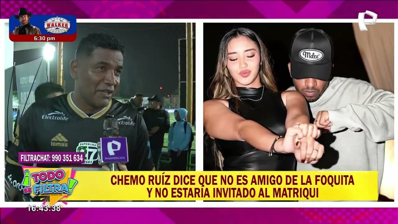 Chemo Ruiz no asistir&iacute;a a boda entre Jefferson Farf&aacute;n y Xiomy Kanashiro: &ldquo;No somos amigos&rdquo;