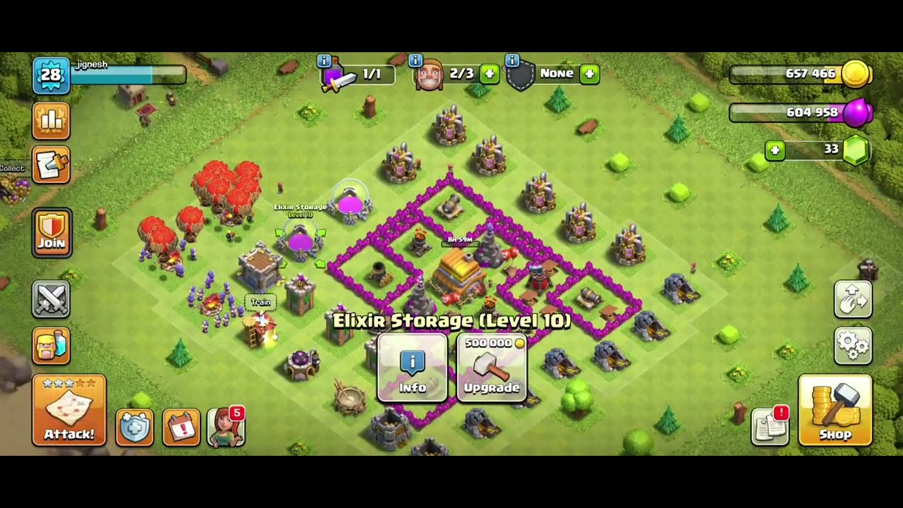 👉Clash of clans game  part 2 comment 👈