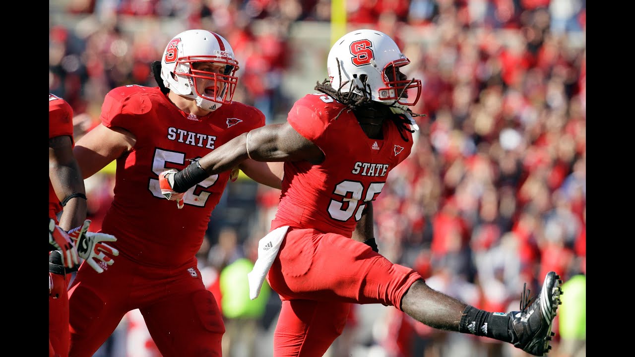 NC state Linebackers vs. Running backs 1on1s