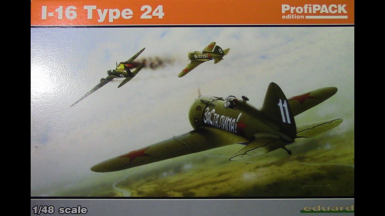 Сборка модели И-16 тип 24 от Eduard часть 2