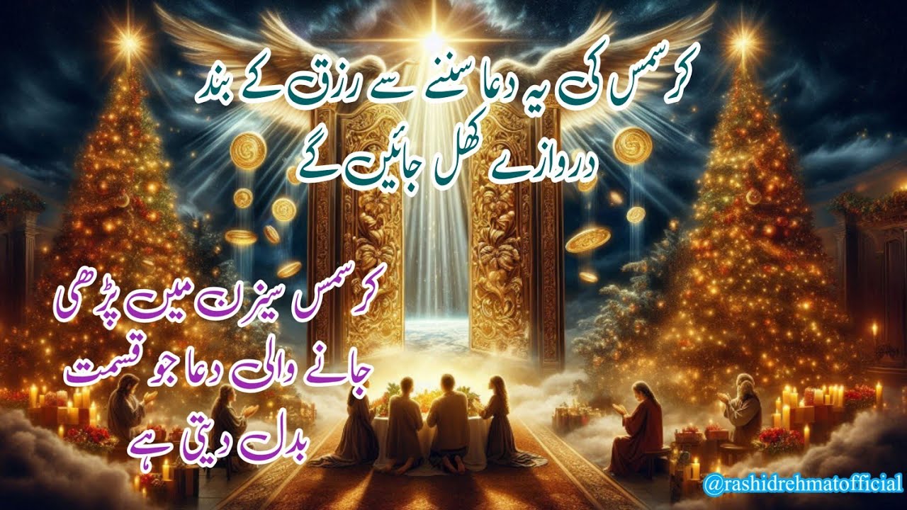 Don't Skip This Christmas Prayer That Unlocks Financial Breakthrough کرسمس کی دعا 