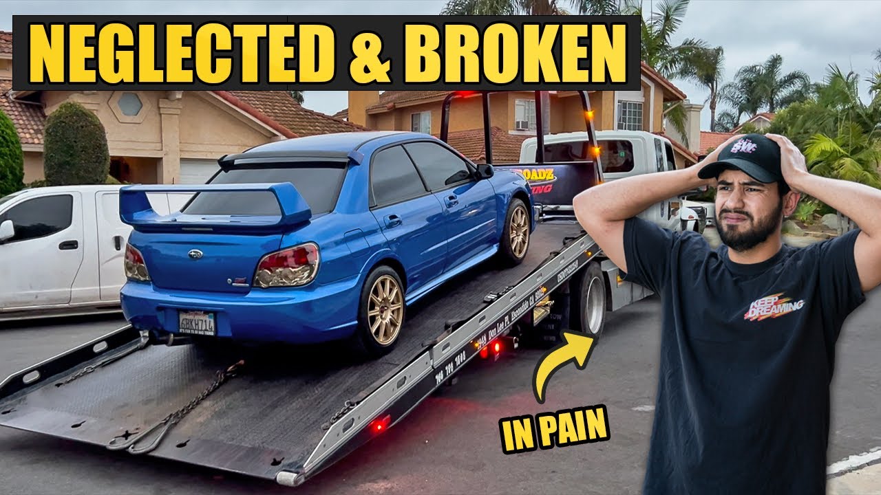 Saving A Broken Subaru WRX STi - PROJECT HAWKEYE