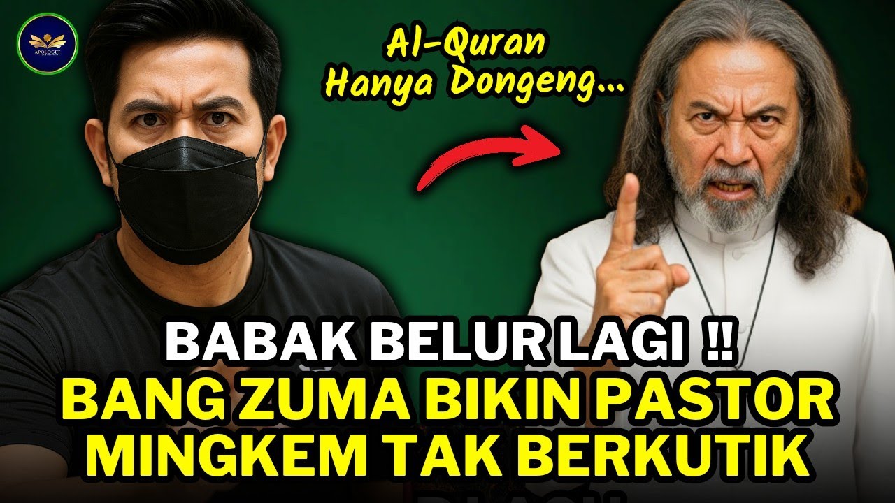 CERDAS‼️ Bang ZUMA Kasih Paham Pastor Tentang Siapa Yesus Menurut Bible dan Al-Quran ?