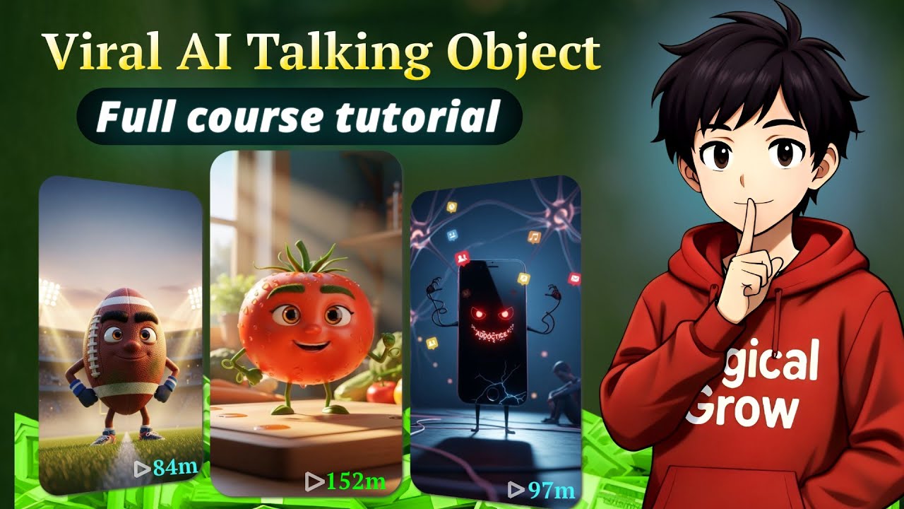 Viral AI Talking Object Video Kaise Banaye (Full Course Tutorial) | Instagram Reels Viral Trick 2026
