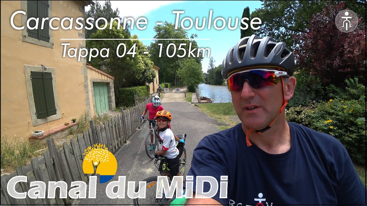 CANAL DU MIDI IN BICI | Carcassonne - Toulouse | Tappa  04 [ENG SUBS]